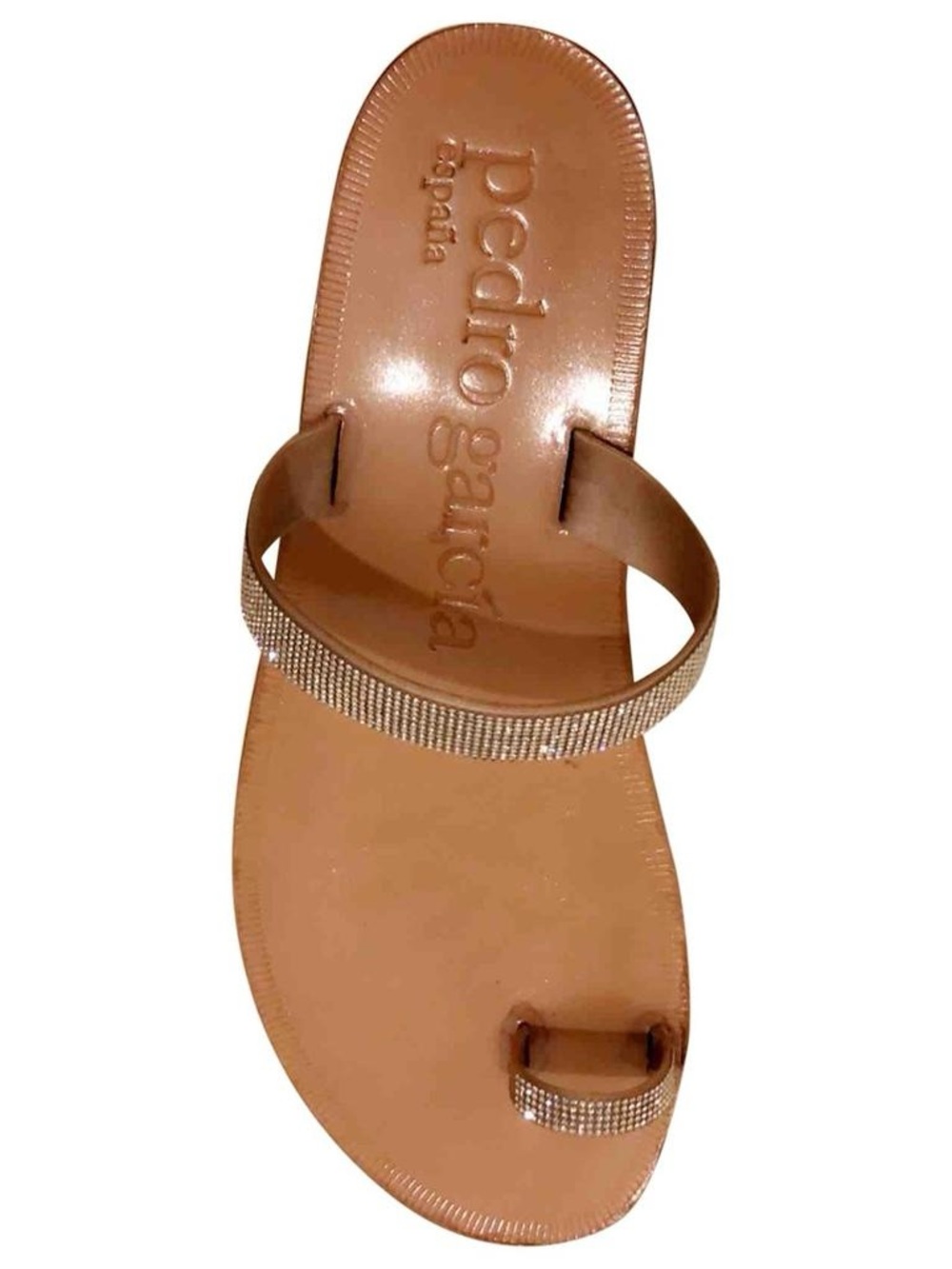 Pedro Garcia Glitter Sandal EUC